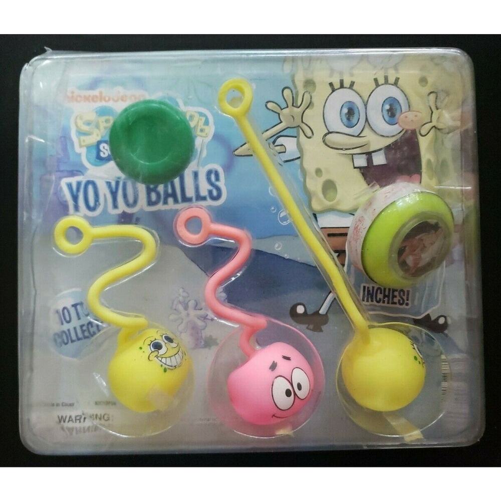 Vintage Sponge Bob Gumball Vending Machine Charms Header Display Card #250